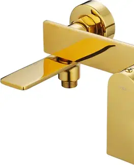 Kúpeľňové batérie MEXEN - Zero vaňová batéria gold 71130-50