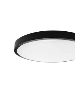 Svietidlá  LED Kúpeľňové stropné svietidlo so senzorom LED/36W/230V 4000K IP44 čierna 76711