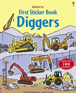 Cudzojazyčná literatúra First Sticker Book Diggers - Sam Taplin