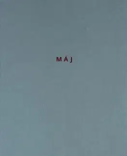 Poézia Máj - Karel Hynek Mácha
