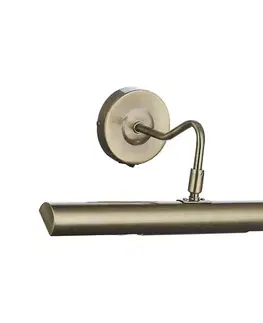 Svietidlá Där Lighting Där Lighting ONE6775 - Svietidlo na obrazy ONEDIN 2xE14/25W/230V mosadz ONE6775