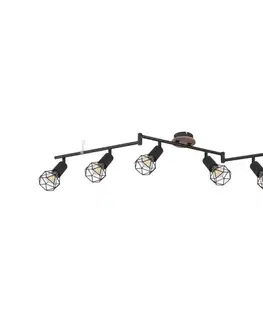 Svietidlá Globo 54802S-6H - Bodové svietidlo XARA 6xE14/40W/230V 54802S-6H