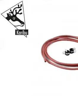 Saunové príslušenstvo Silikónový kábel 1,5 mm / 3 m pre svetlo / ovládač Dekorhome