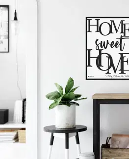 Obrazy s textom Obraz HOME SWEET HOME na stenu