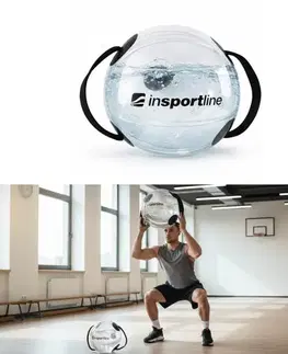 Medicinbaly Vodná posilňovacia lopta inSPORTline Flowball 40 cm / max. 30 kg