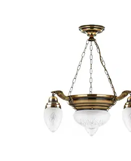Svietidlá Kemar AW30/P - Luster AZERO 3xE27/60W/230V + 1xE27/100W/230V AW30/P