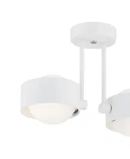 Svietidlá Argon 7088 - Luster na tyči MASSIMO PLUS 2xG9/6W/230V biela 7088
