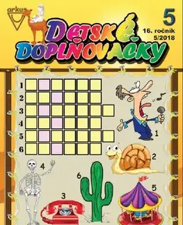 Pre deti a mládež - ostatné Detské doplňovačky 5 2018 na púšti