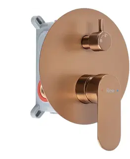 Sprchy a sprchové panely REA - Podomietková sprchová sada Drop Brush Copper + BOX REA-P9660