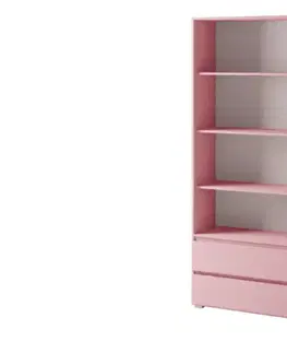 Regále ArtMadex Široký regál COSMO C03 | ružová