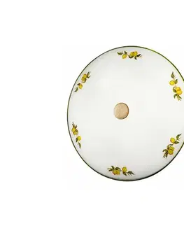 Svietidlá Kolarz 731.U12.4.116 - Stropné svietidlo NONNA 2xE14/60W/230V pr. 32 cm citróny 731.U12.4.116