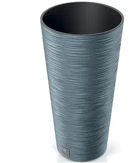 Kvetináče a truhlíky NABBI DFRH250 plastový kvetináč 25 cm modrá
