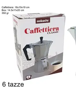 Mokka kanvice a french pressa MAKRO - Kávovar pre 6 osôb