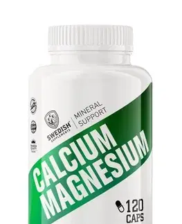 Minerály Calcium+Magnesium - Swedish Supplements 120 kaps.