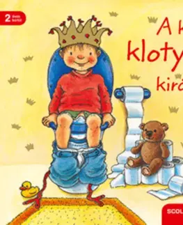 Leporelá, krabičky, puzzle knihy A kis klotyókirály - Sandra Grimm