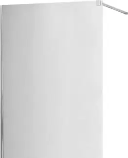 Sprchové dvere MEXEN/S - KIOTO Sprchová zástena WALK-IN 100x200 cm 8 mm, chróm, zrkadlové sklo 800-100-101-01-50