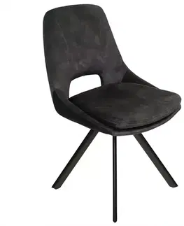 Čalúnené stoličky Stolička Monachium čierna