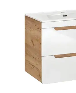 Skrinky s umývadlom ArtCom Kúpeľňová skrinka s umývadlom ARUBA White U60/1 | 60 cm
