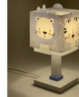 Lampy Dalber 63111NT - LED Detská lampička BABY JUNGLE 1xG4/4W/230V modrá 63111NT