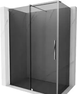 Sprchovacie kúty MEXEN/S - Velár sprchovací kút, posuvné dvere 160 x 85, grafit, chróm 871-160-085-41-01