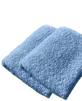 Uteráky Froté malý uterák deluxe modrý 30x50cm TiaHome