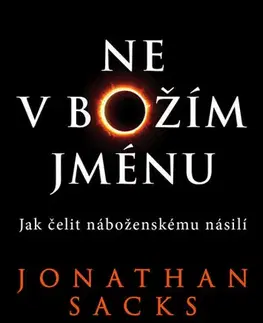 Náboženstvo - ostatné Ne v Božím jménu - Jonathan Sacks