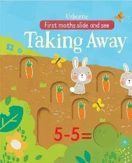 Leporelá, krabičky, puzzle knihy Slide and See Taking Away in the Garden - Hannah Watson