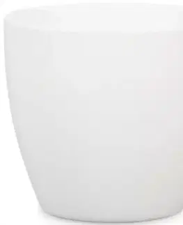 Záhrada Keramický obal na kvetináč Scheurich 920, ø25cm, biela