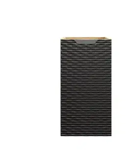 Skrinky do kúpeľne ArtCom Závesná skrinka do kúpeľne OCEAN Black 81-30-1D