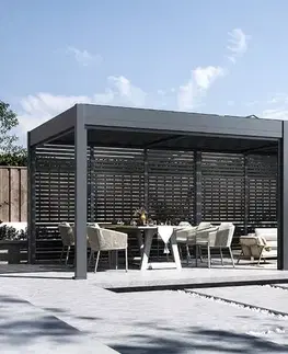 Bioklimatické pergoly Bioklimatická pergola 7,2x3,6 m INTRO DUO Rojaplast