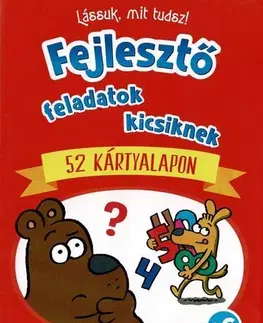 Príprava do školy, pracovné zošity Lássuk, mit tudsz! Fejlesztő feladatok kicsiknek