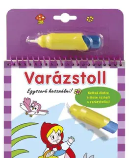 Rozprávky Varázstoll - Piroska és a farkas