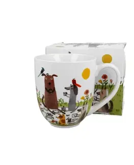 Hrnčeky, šálky, podšálky DUO - Hrnček 1000ml XXL, 18 x 13,8 x 12cm, porcelán Dog World