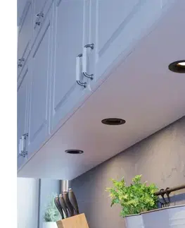 Svietidlá Eglo 902278 - sada 3× LED stmievateľných podhľadových svietidiel SALICETO LED/4,8 W/230 V, priemer 8,8 cm, čierna 902278