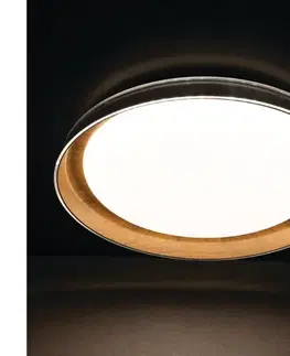 Svietidlá  37317 - LED Stropné svietidlo NIFU LED/17,8W/230V pr. 43 cm biela/hnedá 37317