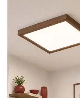 Svietidlá BRILAGI-LED Stmievateľné svietidlo WOODY FRAME LED/50W/230V dub 60x60 cm IP44 + DO 8590828607281