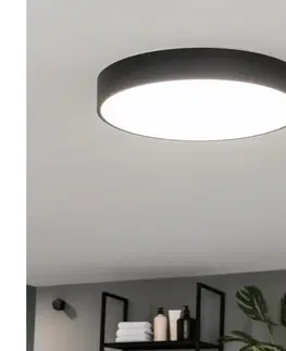 Svietidlá BRILAGI - LED Kúpeľňové stropné svietidlo POOL LED/36W/230V pr. 40 cm IP54 čierne FG-R400-36W-BLK