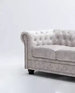 Pohovky a gauče Chesterfield pohovka 2-miestna MIDAS Dekorhome