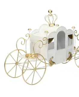 Svietniky Svietnik Carriage 66x20x32cm