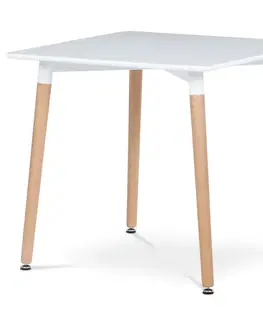 Konferenčné stolíky Jedálenský stôl 80 x 80 cm, biela