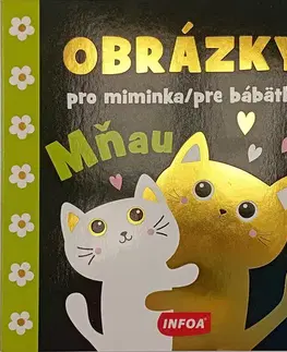 Leporelá, krabičky, puzzle knihy Obrázky pro miminka/pre bábätká - Mňau