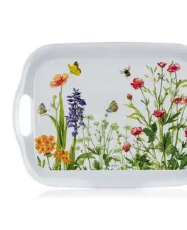 Podnosy a tácky BANQUET Tácka s ušami melamínová MEADOW 36 x 25,5 cm