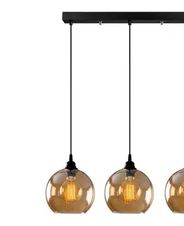 Svietidlá  Luster na lanku GOLD 3xE27/40W/230V 892OPV1901