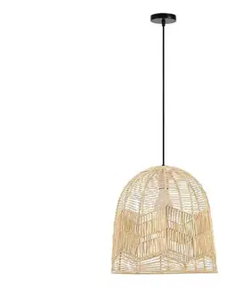Svietidlá  08262L - Luster na lanku PELO 1xE27/40W/230V pr. 40 cm ratan 08262L