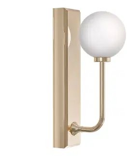 Svietidlá Open Design OR85617 - Kúpeľňové nástenné svietidlo ERO 1xG9/9W/230V IP44 ružové zlato OR85617