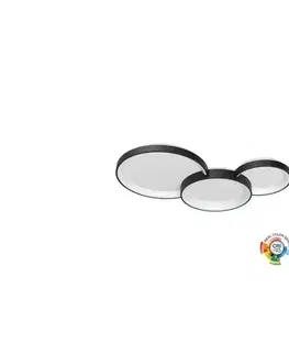 Svietidlá Redo 01-3375 - LED Stmievateľné stropné svietidlo COMBI LED/72W/230V CRI98 čierna 01-3375