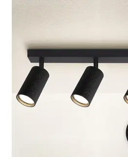 Svietidlá BRILAGI - Bodové svietidlo SELE MODERN 3xGU10/30W/230V čierne WO-MOD3-BLK