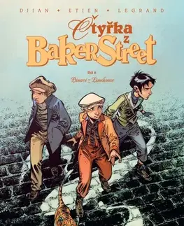 Komiksy Čtyřka z Baker Street 8: Pánové z Limehouse - Olivier Legrand,J. B. Djian