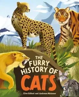 Príprava do školy, pracovné zošity The Furry History of Cats - Clive Gifford