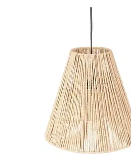 Svietidlá Atmosphera - Luster na lanku GIADA 1xE27/40W/230V juta 157702